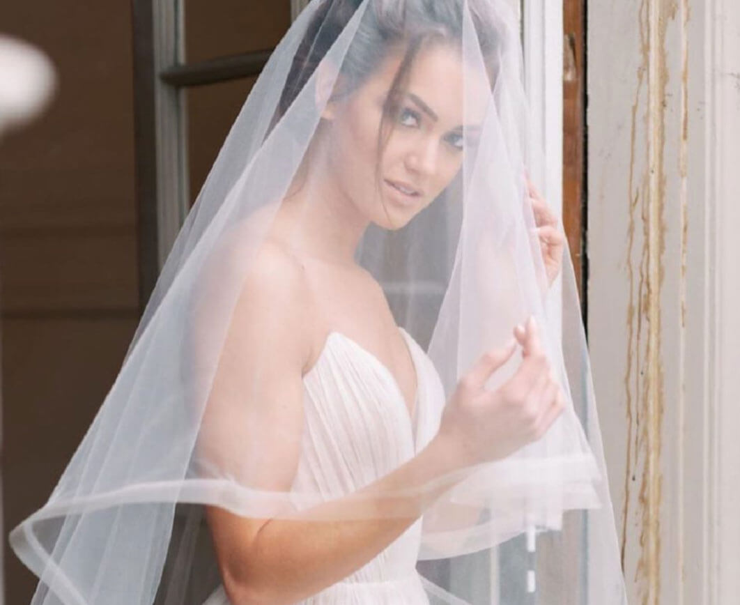 Photo of model wearing Brides by the Falls accessories