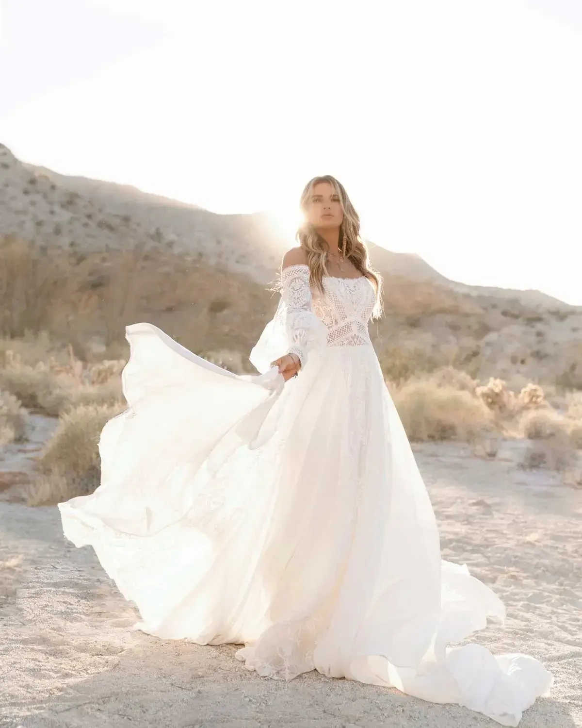A Guide to Boho-Chic Wedding Dress Trends Image